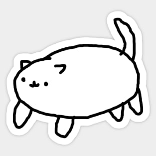 bumpus the cat Sticker